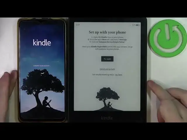 'Video thumbnail for Amazon Kindle Paperwhite 11th Generation - How To Setup With Smartphone'