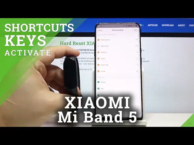 Video thumbnail for How to Customize Shortcuts in XIAOMI Mi Band 5 – Adjust Hot Keys