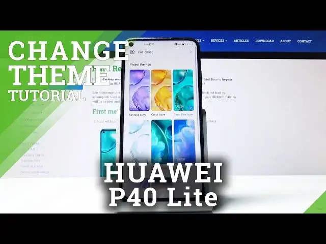 'Video thumbnail for How to Set Up Theme in Huawei P40 Lite - Change Theme'