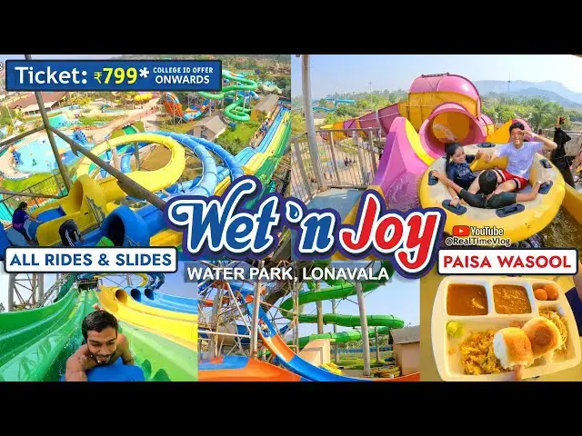 Video thumbnail for Wet N Joy Water Park Lonavala - All Rides/Slides | Ticket Price/Offer/Food - A to Z Information