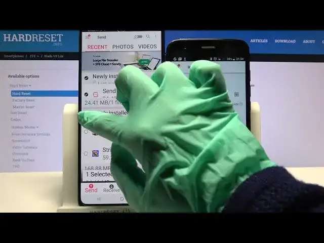 Video thumbnail for Transfer files from an Android Device to ZTE BLADE V8 LITE – Send Anywhere App