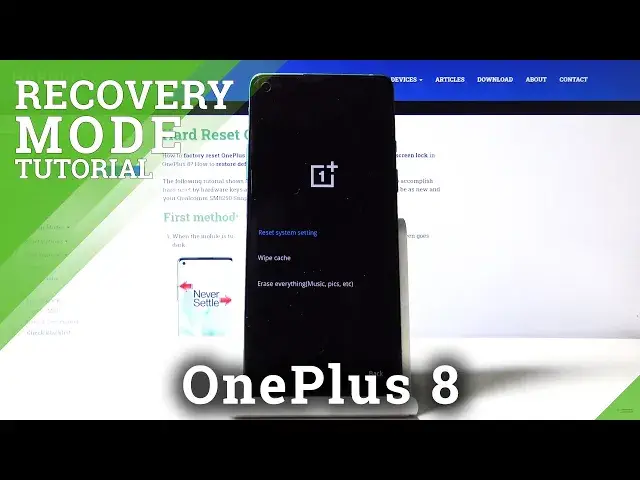 'Video thumbnail for Recovery Mode in OnePlus 8 – How to Open / Use / Exit Recovery Feature'