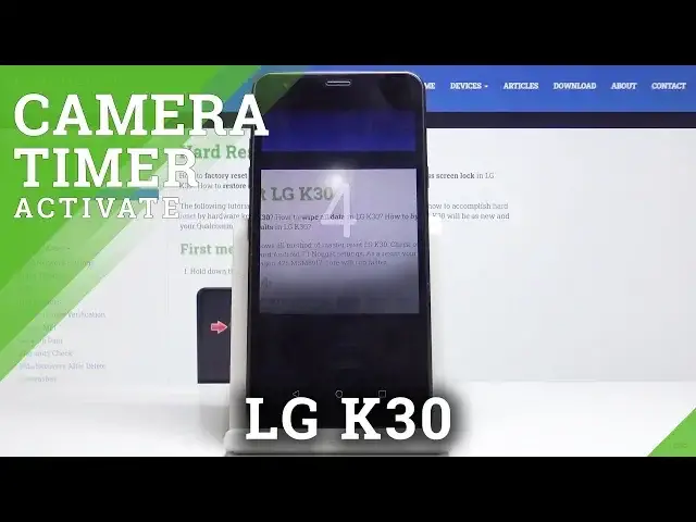 'Video thumbnail for How to enable Camera Timer in LG K30 – Photo Delay Feature'