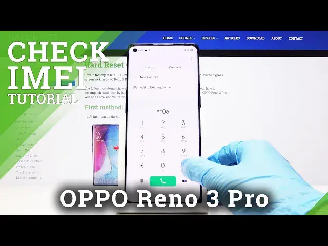 Video thumbnail for How to Locate IMEI & Serial Number in OPPO Reno 3 Pro – Check IMEI Status