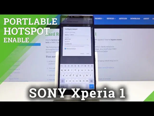 Video thumbnail for How to Activate Portable Hotspot in SONY Xperia 1 – Network Access Point
