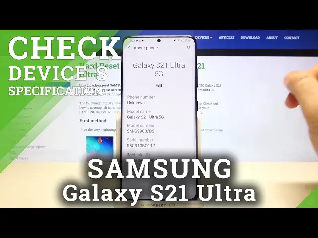 'Video thumbnail for How to Check Specifications Info in SAMSUNG Galaxy S21 Ultra – Check Full Phone Specs'