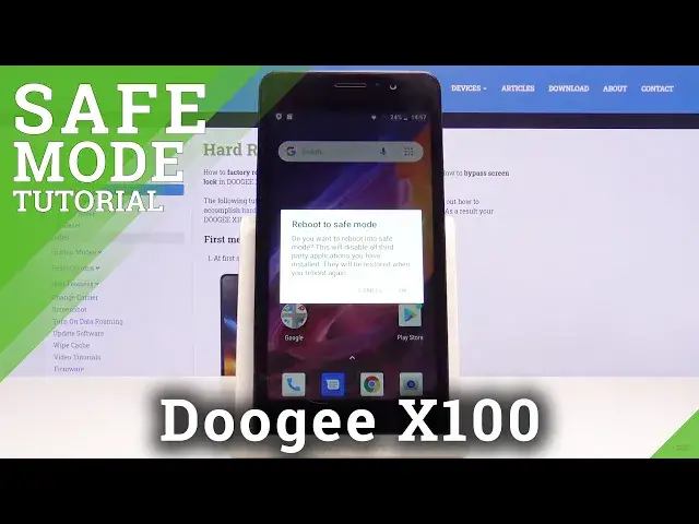 'Video thumbnail for How to Enter Safe Mode in Doogee X100 – Exit Safe Mode'