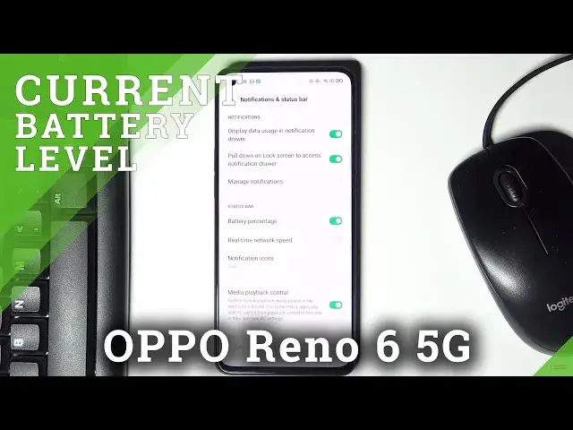 'Video thumbnail for How to Show Battery Percentage on OPPO Reno 6 5G - Switch Battery View to Percents on Oppo Reno'