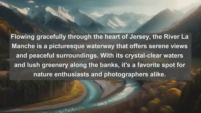 Video thumbnail for Exploring Jersey's Natural Wonders: Top 10 Famous Rivers You Must See!