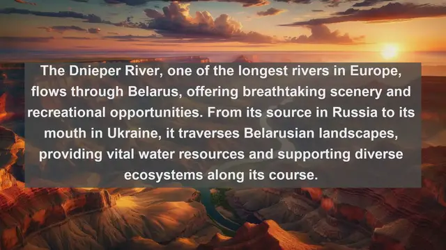 Video thumbnail for Exploring Belarus' Water Wonders: Top 10 Famous Rivers Unveiled