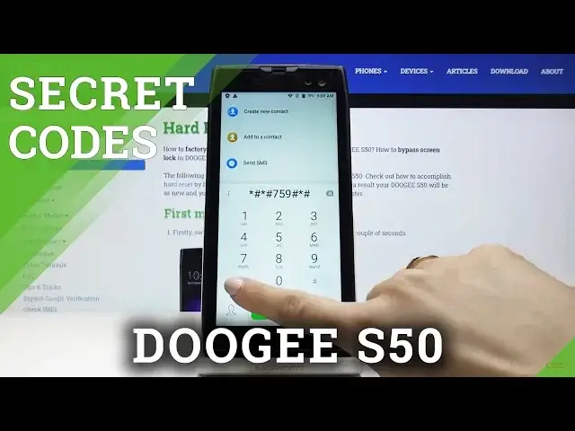 Video thumbnail for Secret Codes for DOOGEE S50 – Testing Menu / Service Mode