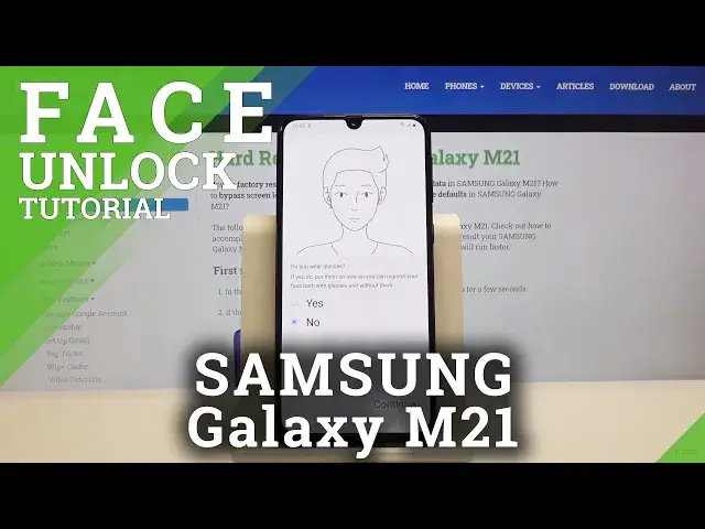 'Video thumbnail for How to Add Face Unlock in SAMSUNG Galaxy M21 – Show Unlock Options'