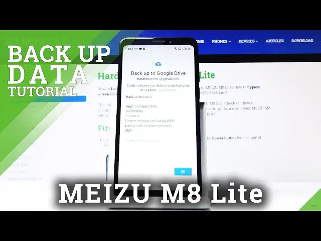 'Video thumbnail for How to Allow Google Backup in MEIZU M8 Lite – Back Up Data'
