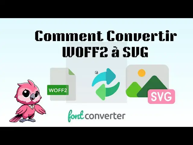 Video thumbnail for Comment Convertir WOFF2 en SVG (Guide Simple)