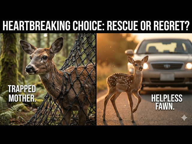 Video thumbnail for The Baby Deer Who Stopped Traffic to Save Its Mother | Emotional Animal Story