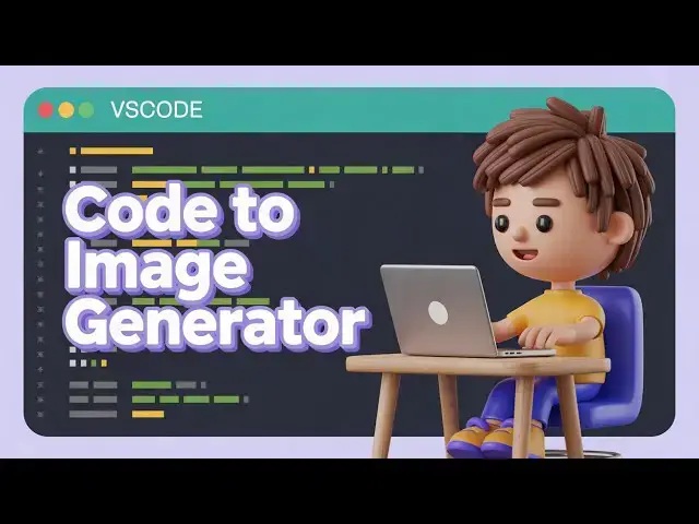 Video thumbnail for Build a Source Code to Image Generator in Browser with HTML CSS JavaScript - No Frameworks Needed