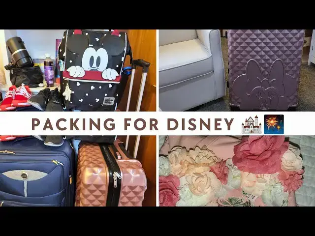 Video thumbnail for 9 Day Disney Pack With Me: Packing for Disney, Pregnant With A Toddler