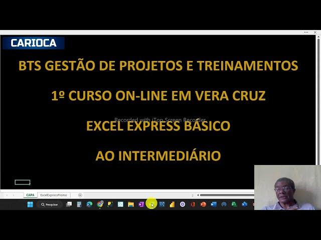 Video thumbnail for Lançamento Excel Express Basic na Plataforma Hormart