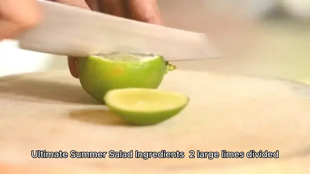Video thumbnail for summer salad recipe