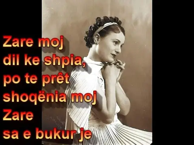 'Video thumbnail for Zare trendafile - Tefta Tashko Koço'