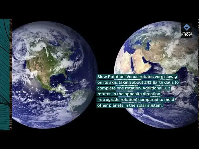 Video thumbnail for Top 10 Unique Characteristics of Venus