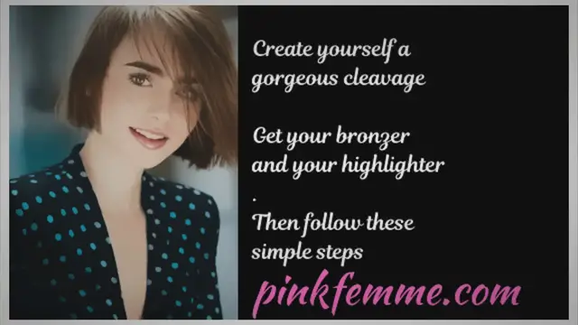 'Video thumbnail for How To Create A Cleavage With Makeup?'