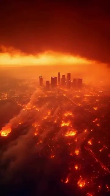 'Video thumbnail for California wild fire'