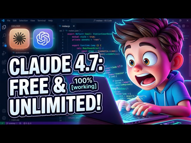 Video thumbnail for This Arena AI Code Generator Gives FREE & UNLIMITED Access to Claude Opus 4.7 & Sonnet Forever 100%
