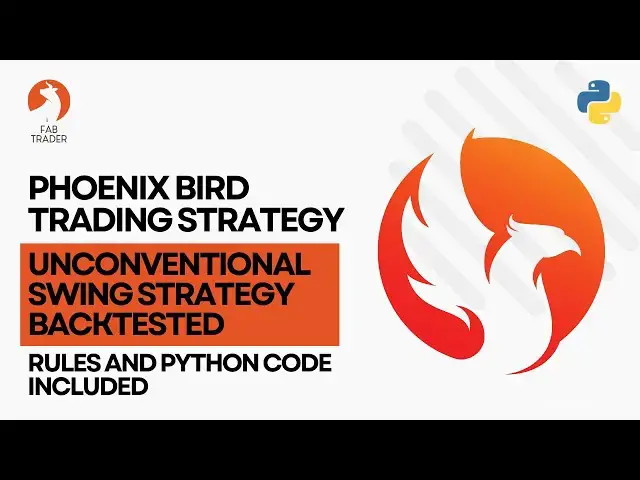 'Video thumbnail for Phoenix Bird Trading Strategy  Backtested Results using Python - Catch the Reversal Before Its gone!'