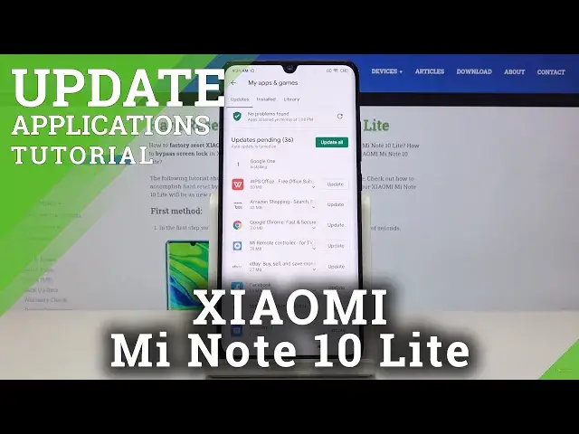Video thumbnail for How to Update Apps in XIAOMI Mi Note 10 Lite – Download App Actualizations