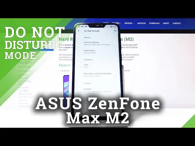 Video thumbnail for How to Mute Sound on ASUS Zenfone Max M2 –  Do Not Disturb Mode