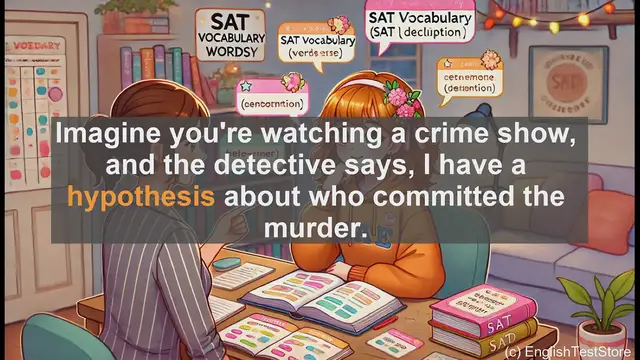 Video thumbnail for 5000 Must Know SAT Vocabulary - What is a Hypothesis? SAT Vocabulary Explained