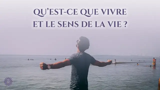 Video thumbnail for ☯ QU'EST-CE QUE VIVRE ET LE SENS DE LA VIE ?