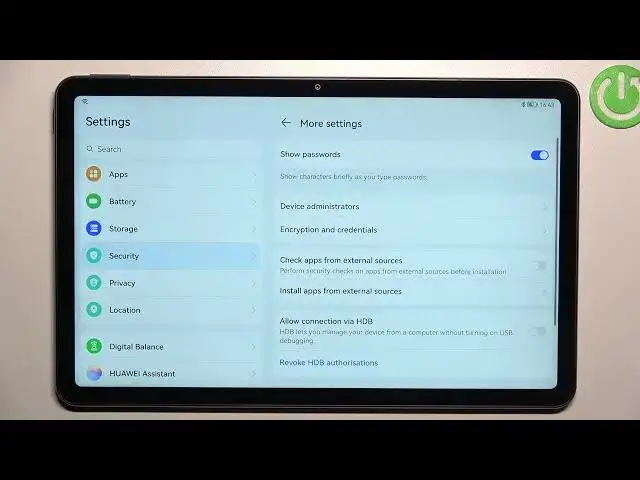 'Video thumbnail for How to Clear Credentials in Huawei Matepad 10 4 2022 - Access Credentials'
