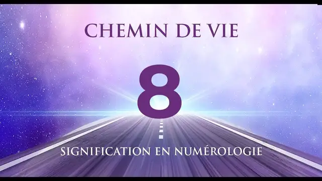 Video thumbnail for 🛤️ CHEMIN DE VIE 8 EN NUMÉROLOGIE : Tout savoir !