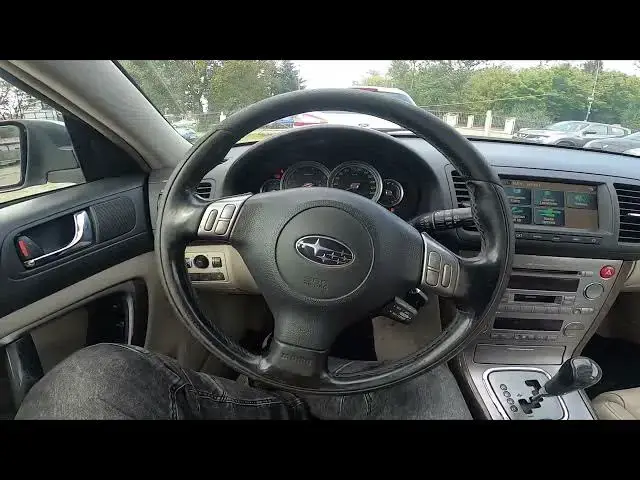 Video thumbnail for How to Change Airflow Temperature in Subaru Outback III ( 2005 – 2009 )