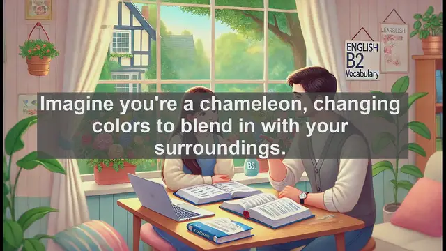 Video thumbnail for 1500 Must Know CEFR B2 Vocabulary - Understanding 'Adapt': A Key Word for B2 English