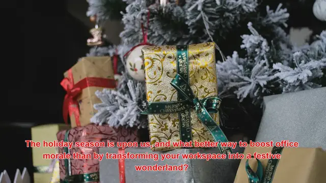 Video thumbnail for What Are The Best Ways To Decorate A Christmas Office Space?