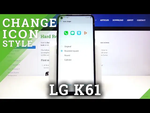 'Video thumbnail for How to Change Icon Shape in LG K61 – Personalize Icon Look'