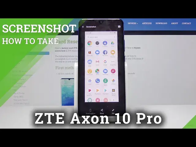 Video thumbnail for How to Capture Screen in ZTE Axon 10 Pro – Take & Save Screenshot