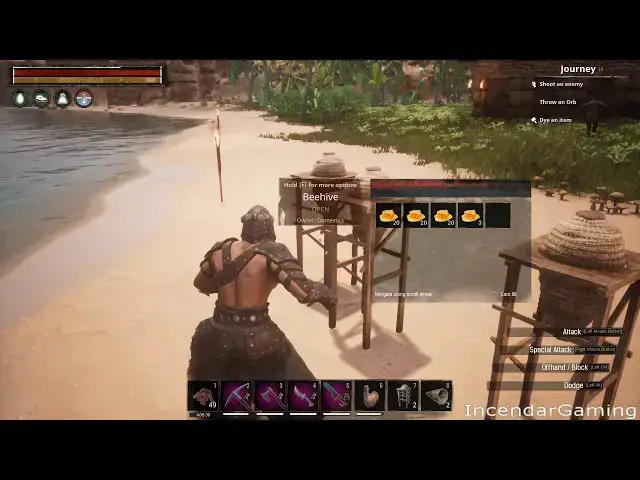 Video thumbnail for Fish Shellfish Traps Bee Hives! some bugs? Passive food and mats Conan Exiles Apiaris Fisher Cooking