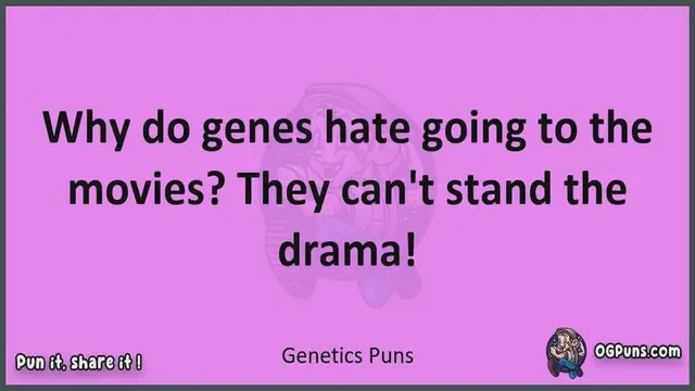 Video thumbnail for Genetics - Jokes, Puns, Wordplays, and Laughter