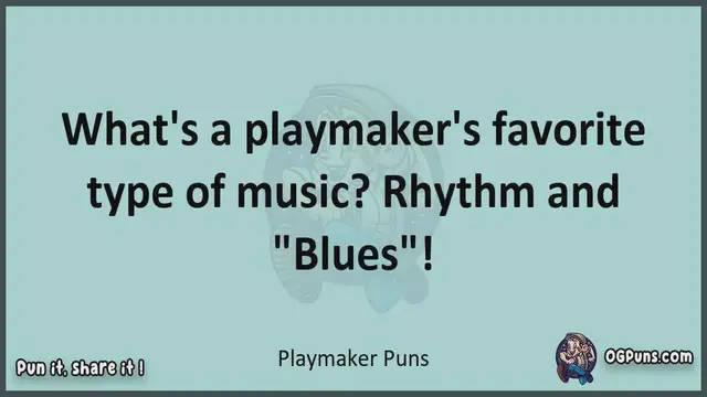 Video thumbnail for Playmaker - Jokes, Puns, Wordplays, and Laughter