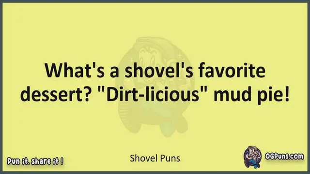 Video thumbnail for Shovel - Jokes, Puns, Wordplays, and Laughter