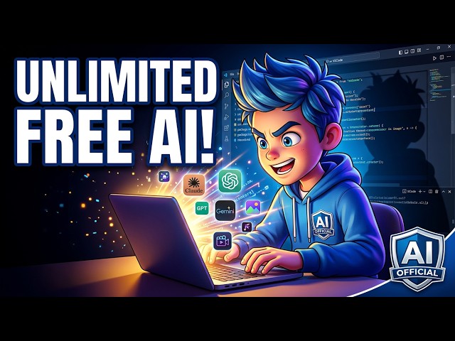 Video thumbnail for 100% FREE AI Tools 80+ Websites with Unlimited Access  Claude, GPT, Gemini, Image, Video & API Keys