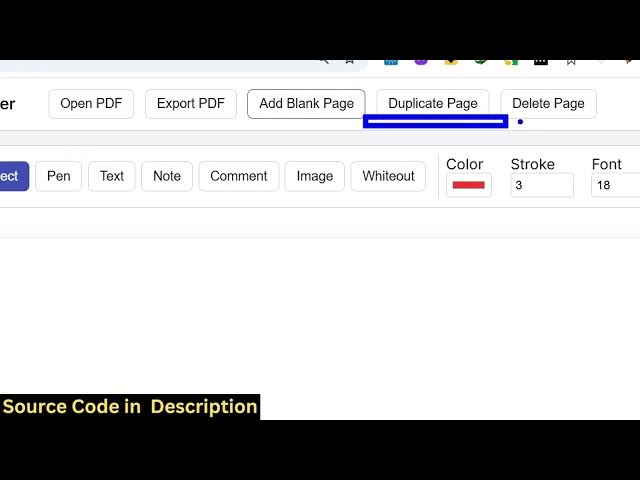 Video thumbnail for FREE Canva Alternative Build a Professional PDF Editor with JavaScript (No Backend Required)