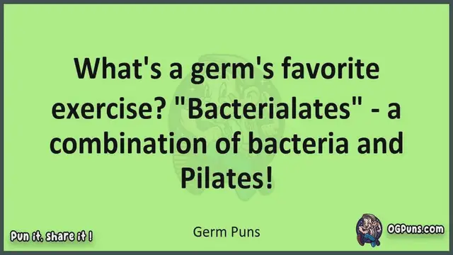 Video thumbnail for Germ - Jokes, Puns, Wordplays, and Laughter