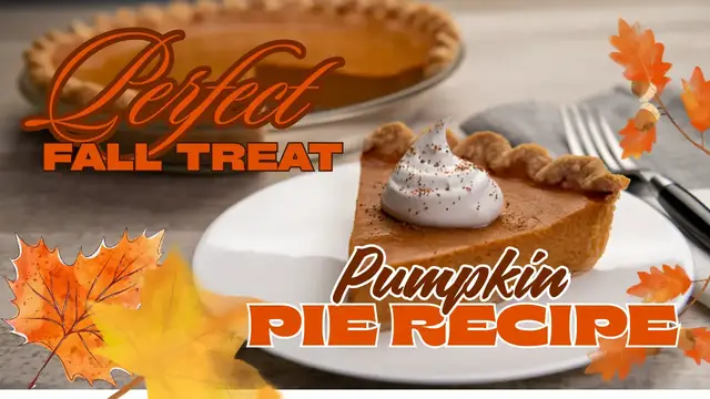 'Video thumbnail for The Best Pumpkin Pie | The Perfect Fall Treat'