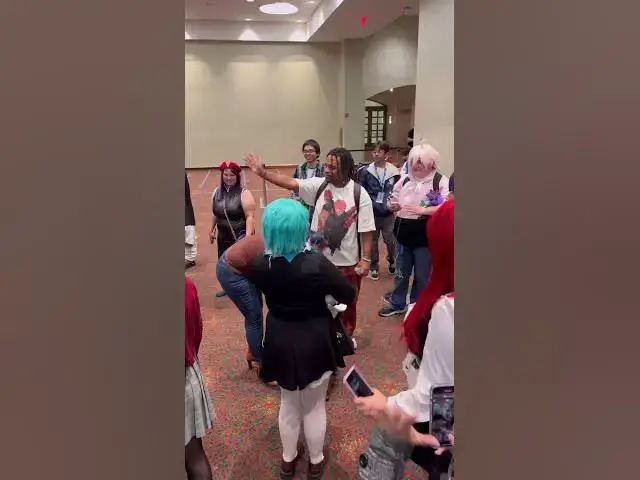 Video thumbnail for Persona 3 Voice Actor Zeno Robinson (Junpei Iori) Allegra Clark (Mitsuru Kirijo) Persona Dance Party