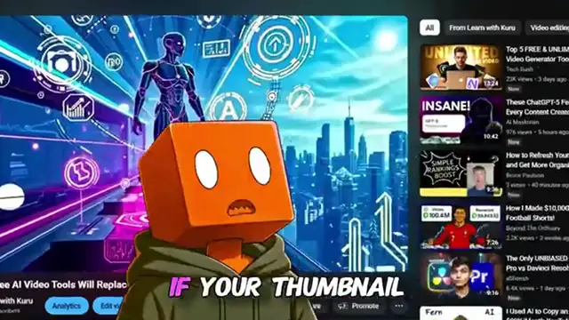 'Video thumbnail for AI Thumbnail Maker That Gets MORE Clicks Than Photoshop & Canva (YouTube Growth Hack)'